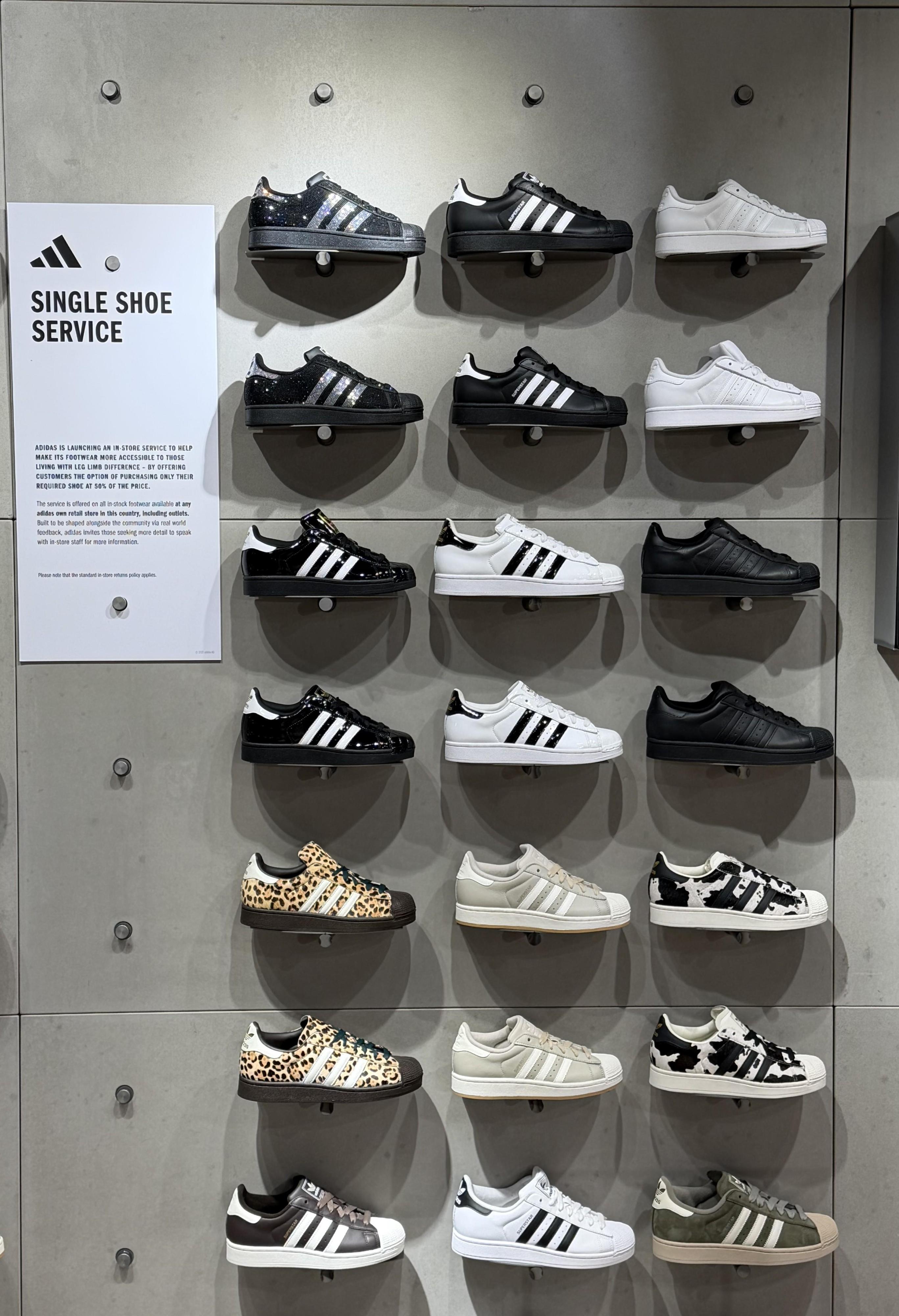 AND１　BOULEVARD LOW 28.5 В українських магазинах adidas запустили сервіс Single Shoe: тепер
